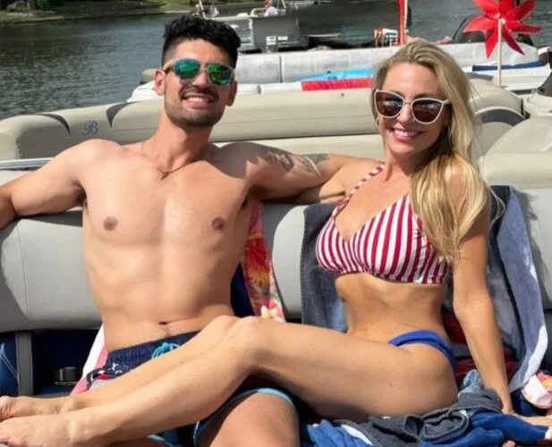 51-year-old salon owner defends relationship with 20-year-younger boyfriend from Netflix show, insisting he struggles to keep up with her in bed and kids could still happen.