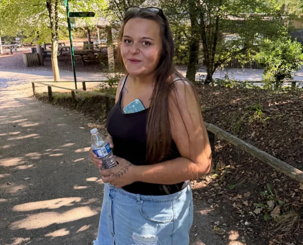 Woman rejected for NHS Mounjaro due to high BMI paid privately instead, lost half her body weight and found love in a weight-loss drug support group.