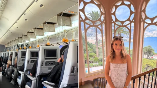 British Airways flight dropped 27,000ft in minutes forcing passengers to use oxygen masks. Terrified travellers vow never to fly again after emergency landing.