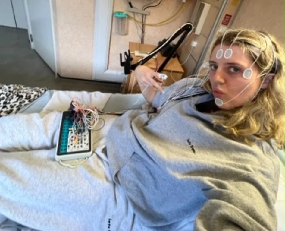 Young woman with narcolepsy reveals how she falls asleep anywhere - on dates, at work, even during exams - despite facing accusations of laziness and disbelief.