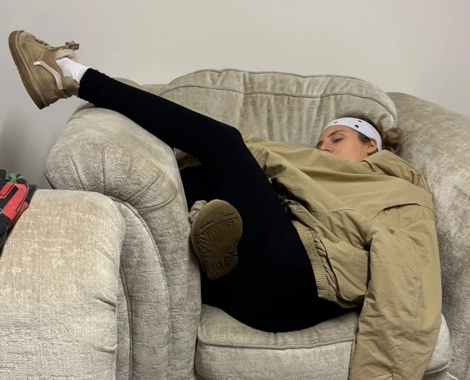 Young woman with narcolepsy reveals how she falls asleep anywhere - on dates, at work, even during exams - despite facing accusations of laziness and disbelief.