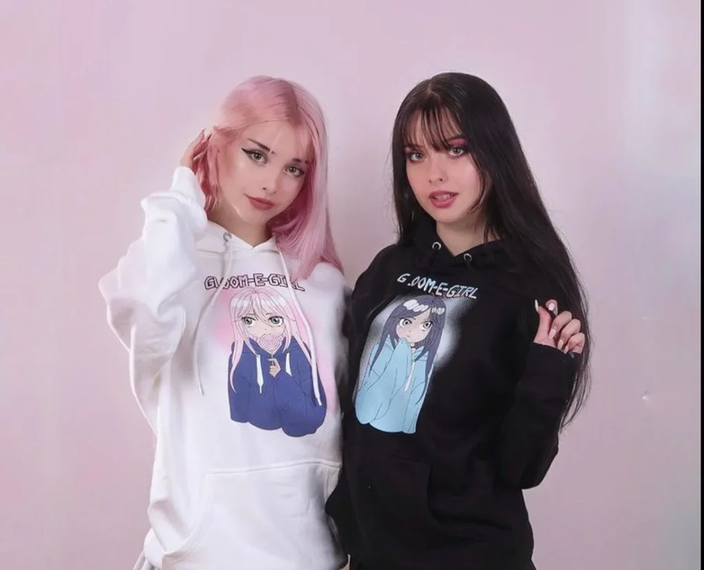 Identical twins Lauren and Julia Burch strip online together but refuse to kiss, claiming their content strengthens marriages. The 25-year-olds have 4m combined Instagram followers.