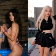 Identical twins Lauren and Julia Burch strip online together but refuse to kiss, claiming their content strengthens marriages. The 25-year-olds have 4m combined Instagram followers.
